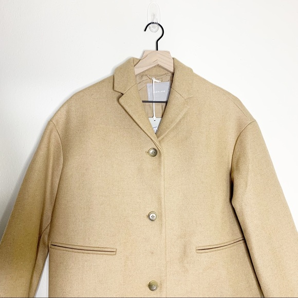 NWT Everlane The Cocoon Camel Long Sleeve Coat 0 - Picture 4 of 11